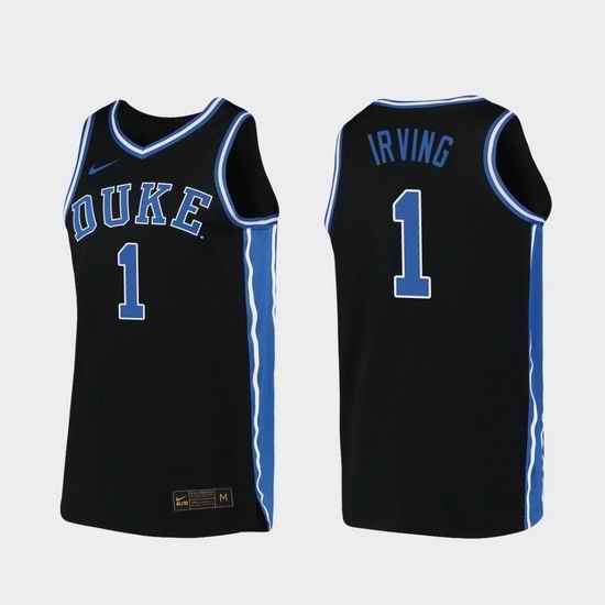 Men Duke Blue Devils Kyrie Irving Replica Black College Basketball 2019 20 Jersey
